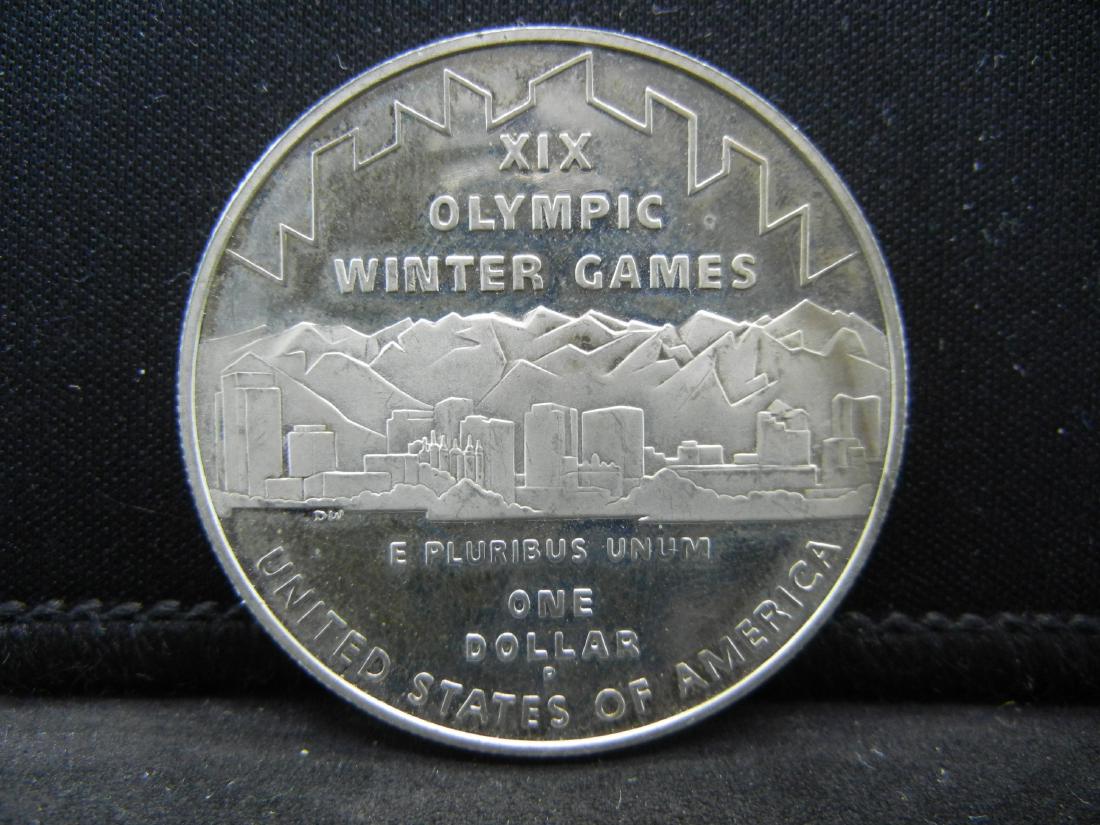 2002-P Salt Lake Winter Olympic Games Commemorative 90% (1 of 2)