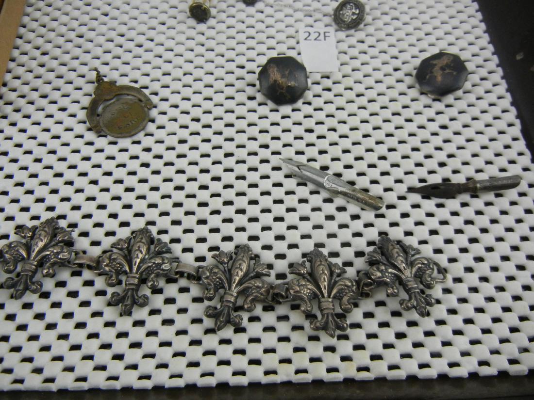 Lot of Sterling Silver Bracelet, Earrings. Rings and (1 of 3)