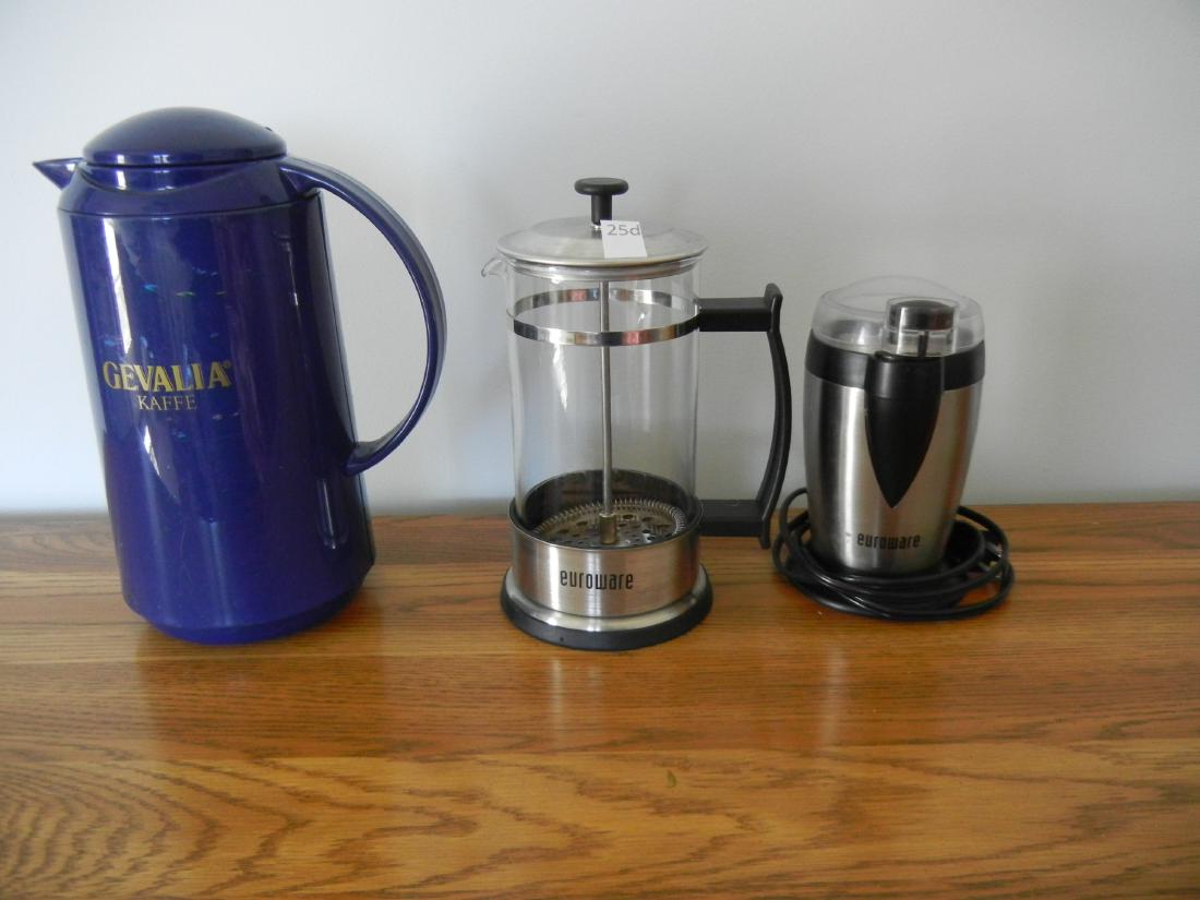 Euroware Coffee Grinder and Coffee Thermos: Euroware Coffee Grinder and Coffee Thermos