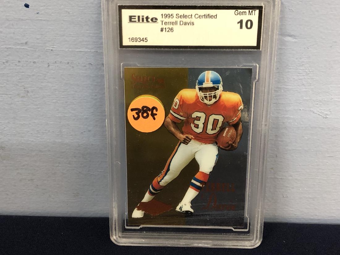 1995 Select Certified Terrell Davis Rookie Card - (1 of 2)