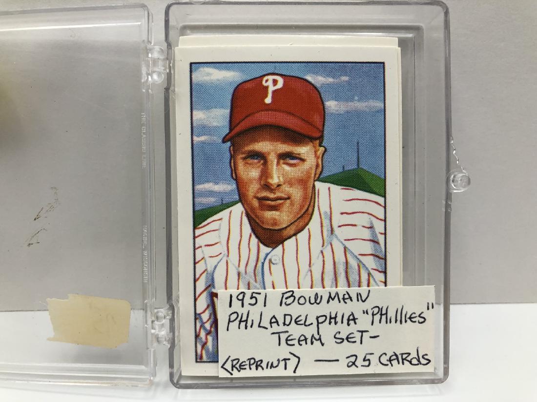 1951 Bowman Philadelphia Phillies Team Set - Reprints- (1 of 3)