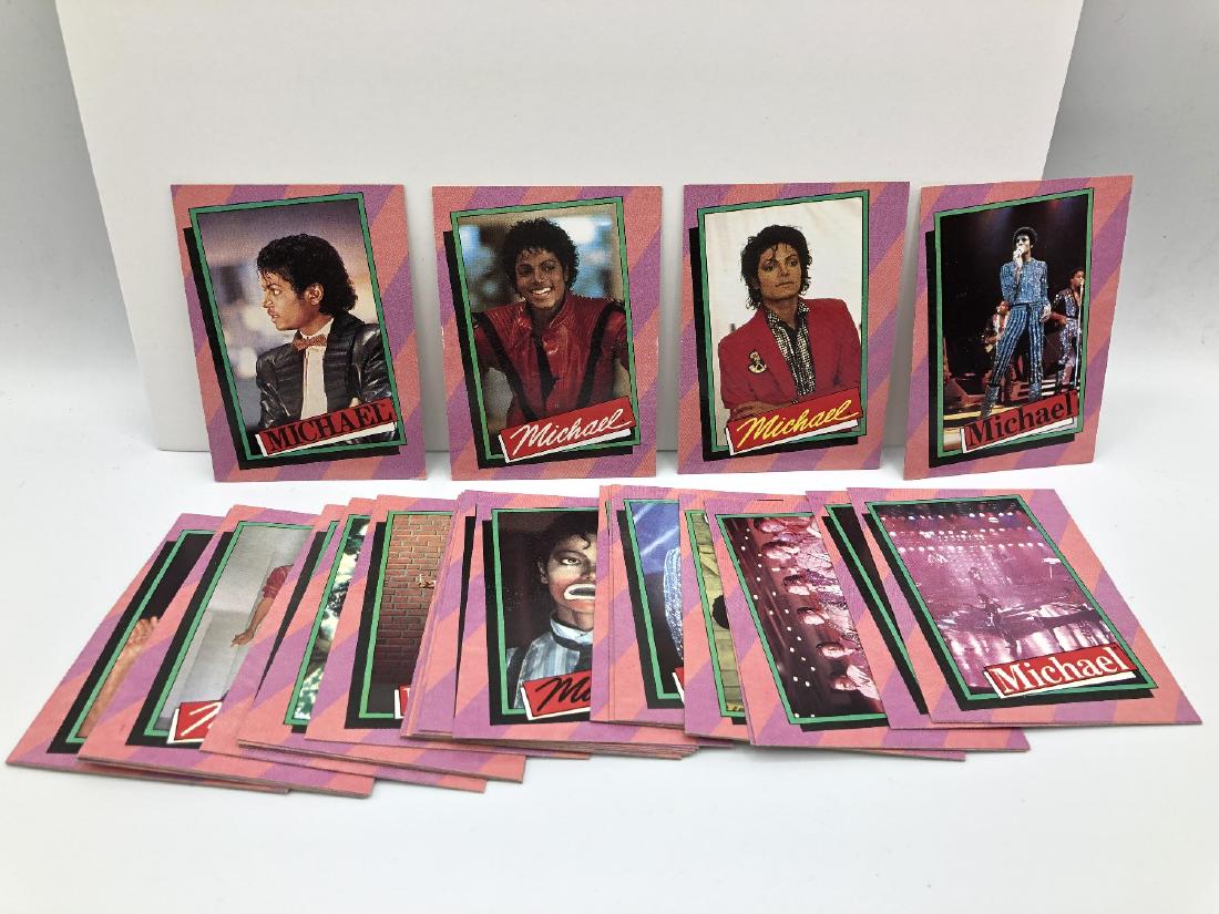 1984 Topps Michael Jackson Complete 33 Card Set - (1 of 2)