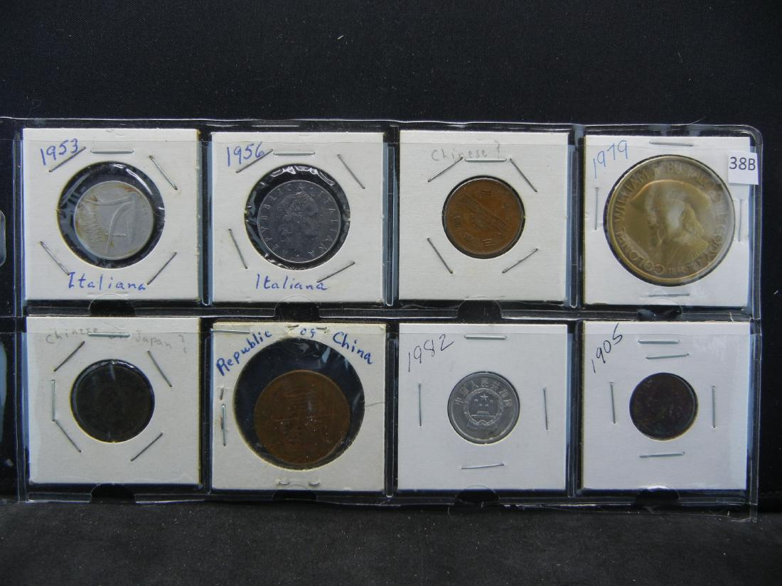 Lot of 8 Foreign Coins (1 of 9)