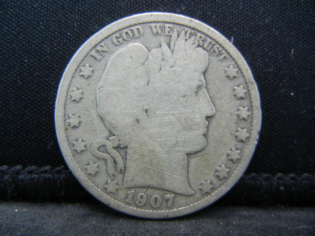 1907 Barber Half Dollar (1 of 2)