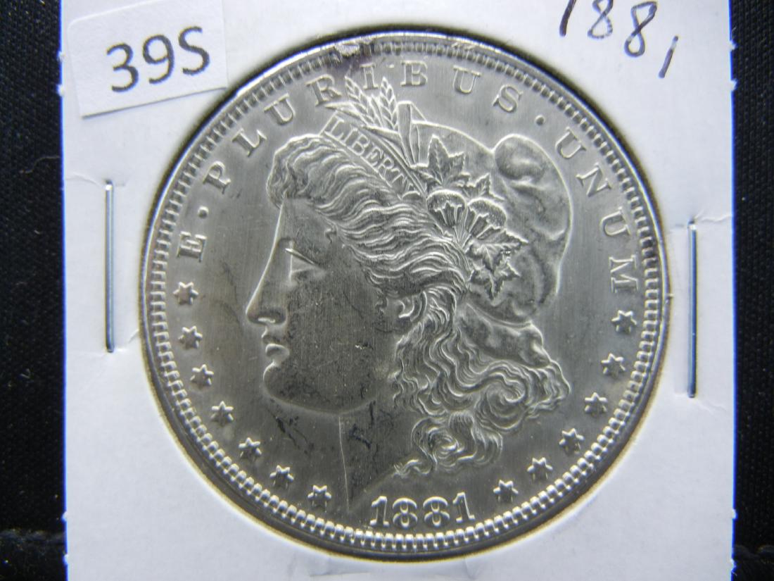 1881 Morgan Silver Dollar: 1881 Morgan Silver Dollar
