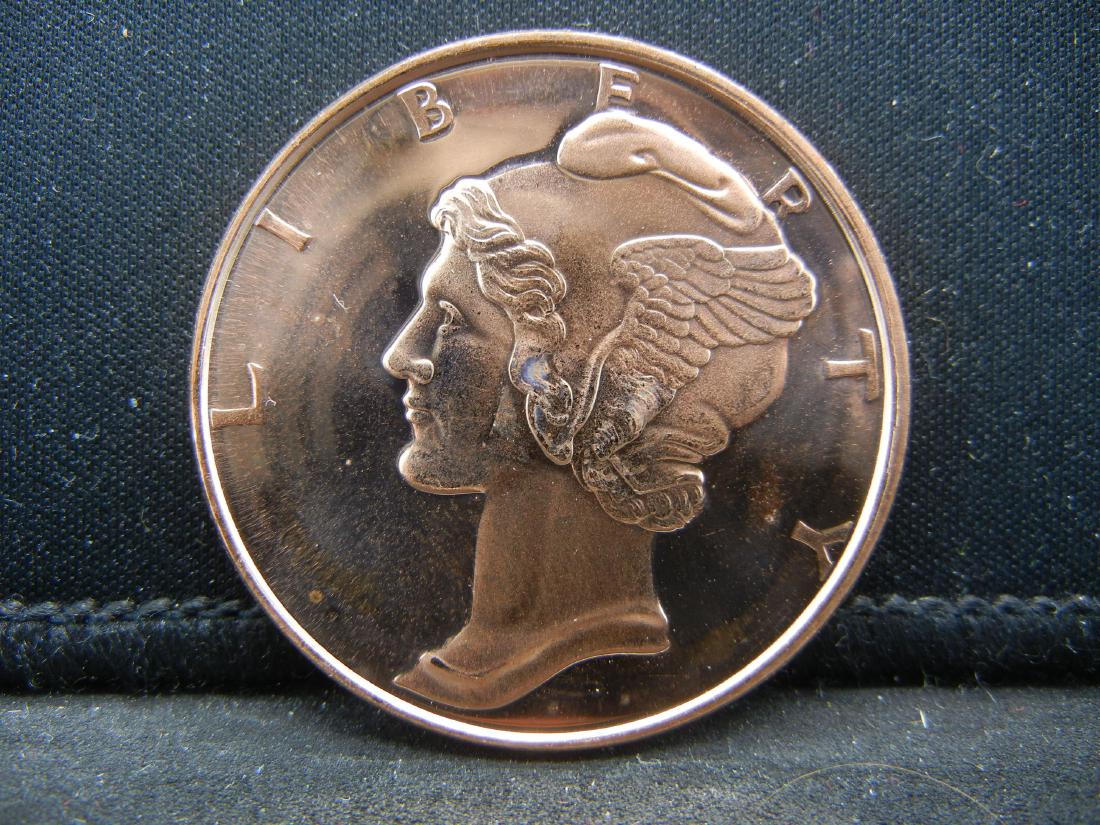Mercury Copper .999 Fine Copper (1 of 2)