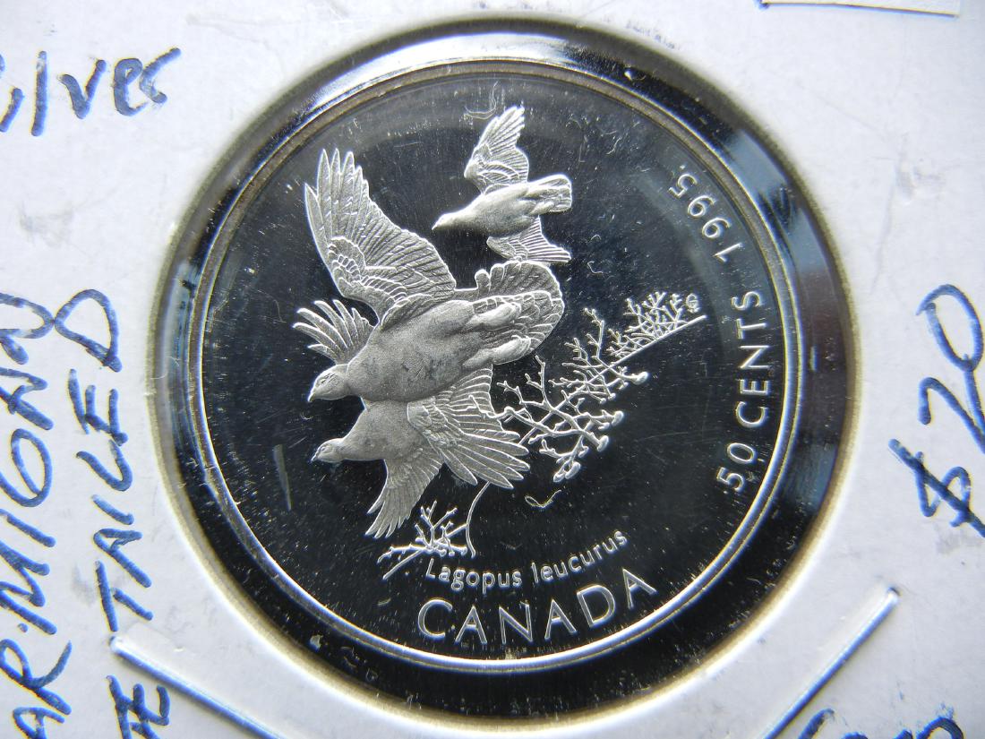 1995 Canada Silver 50 Cent Piece (1 of 3)