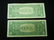 (2)1957 $1 US Silver Certificates - 5