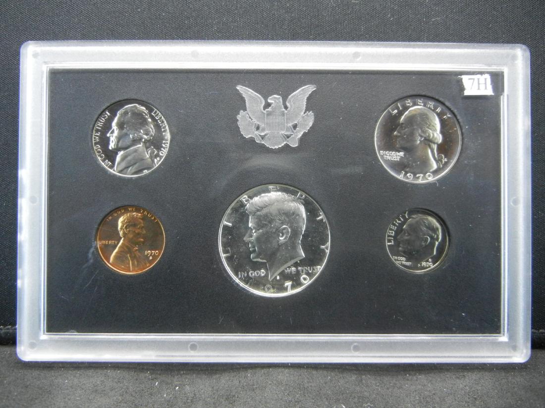 1970-S Silver Proof set. Key date in series. (1 of 2)
