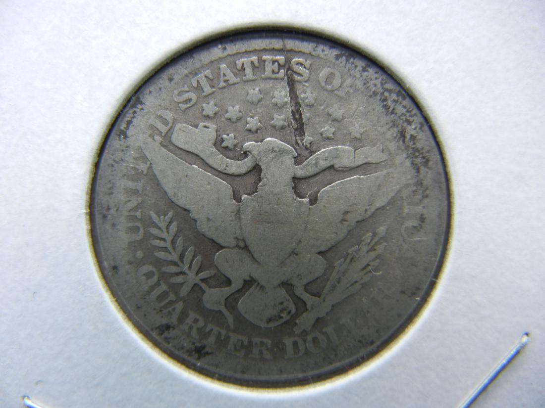 1899 Barber Quarter. LAMINATION! RARE! (1 of 3)