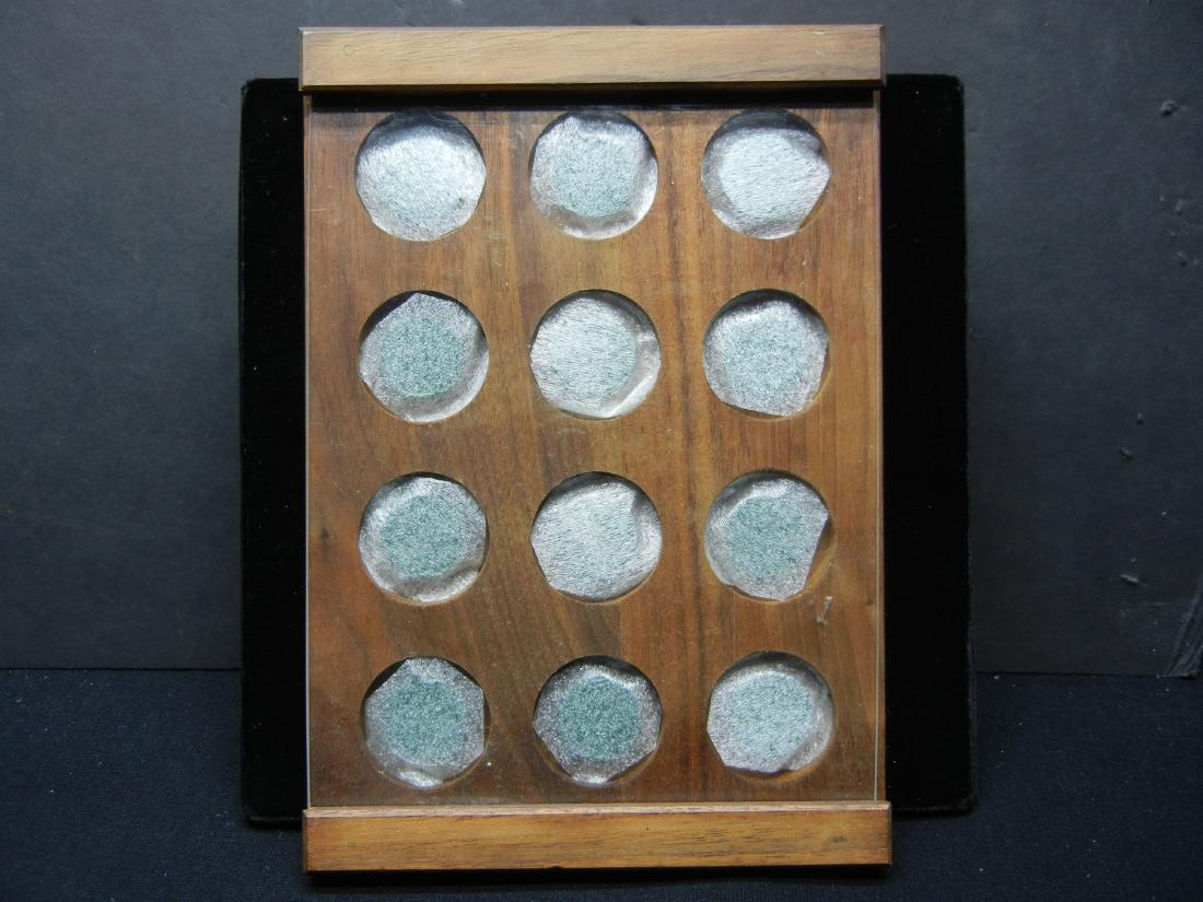 Nice wood coin display (1 of 4)