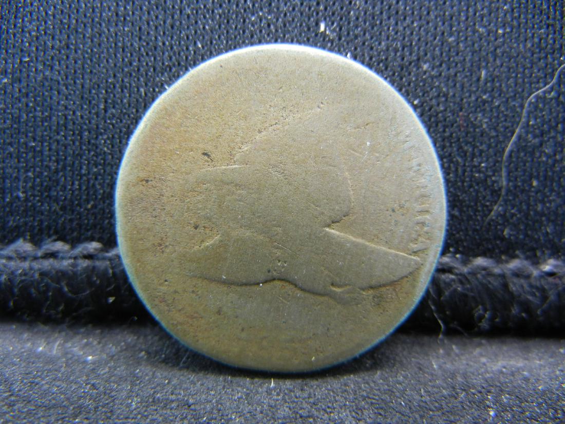 1857 Flying Eagle cent. Rare old US coin (1 of 2)