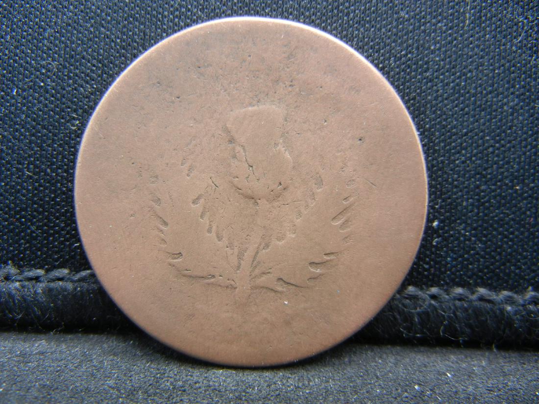1827 CANADIAN ONE CENT (CAN SEE DATE, BUT FADED), 192 (1 of 2)