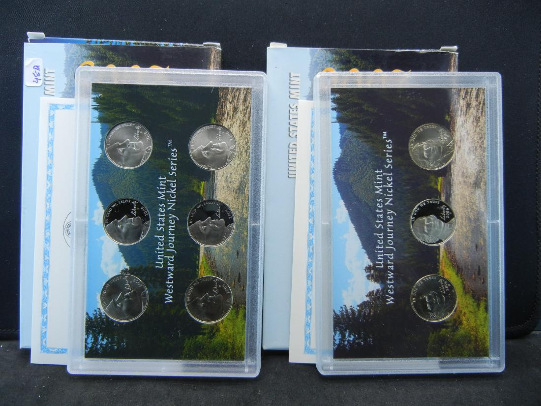 2005 and 2006 Westward Journey Nickel Sets.  9 Coins; 6 (1 of 7)