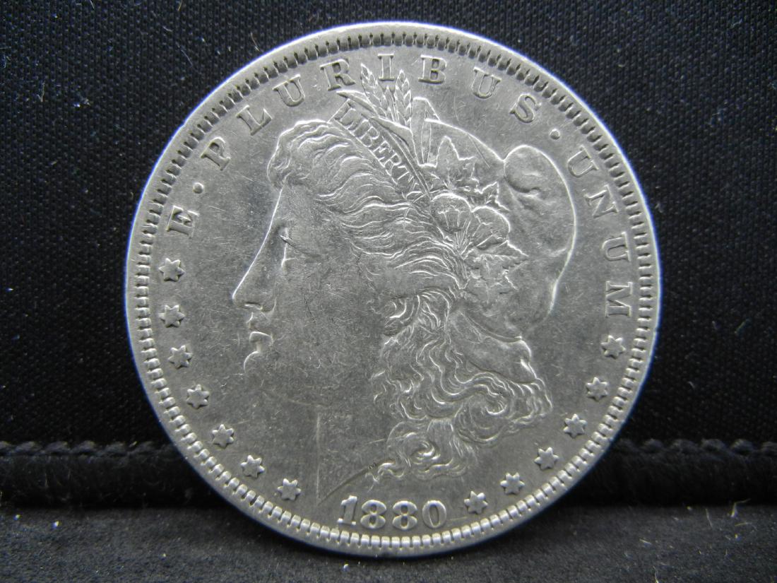 1880 Morgan Silver Dollar: 1880 Morgan Silver Dollar