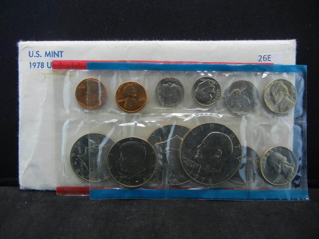 1978 US Mint UNC Coin Set (1 of 5)