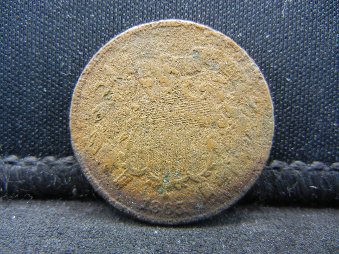 1865 US Two Cent Piece (1 of 2)