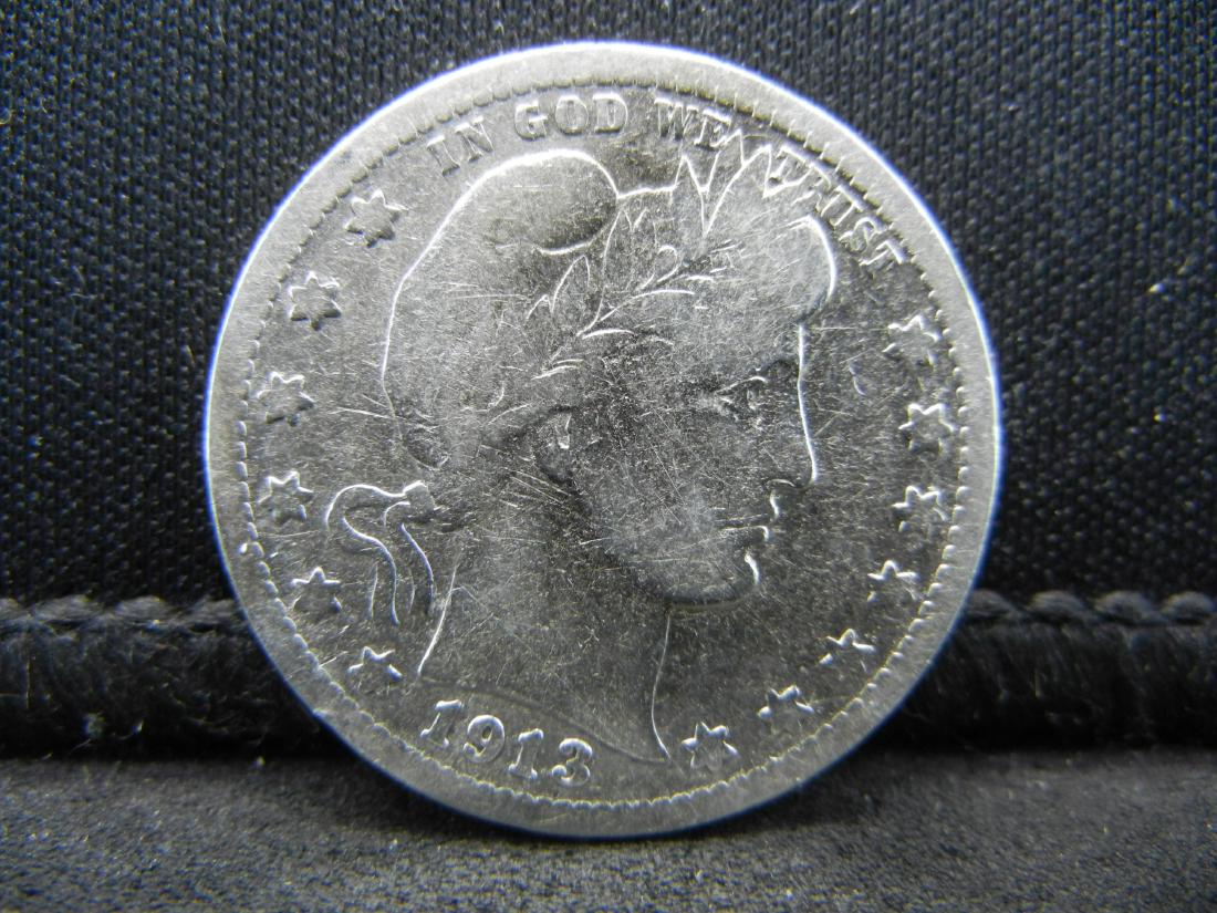 1913 Barber Quarter (1 of 2)