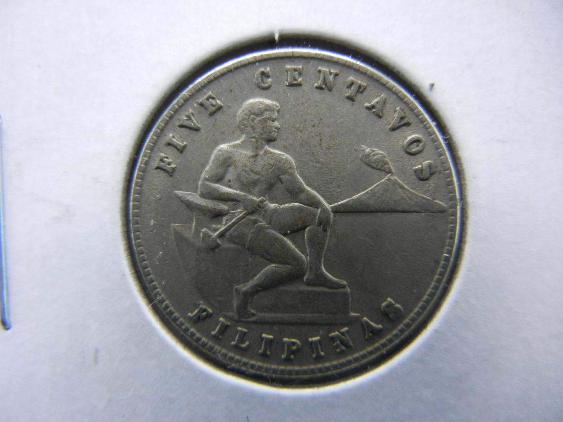 1944 Philippines Five Centavos (1 of 3)