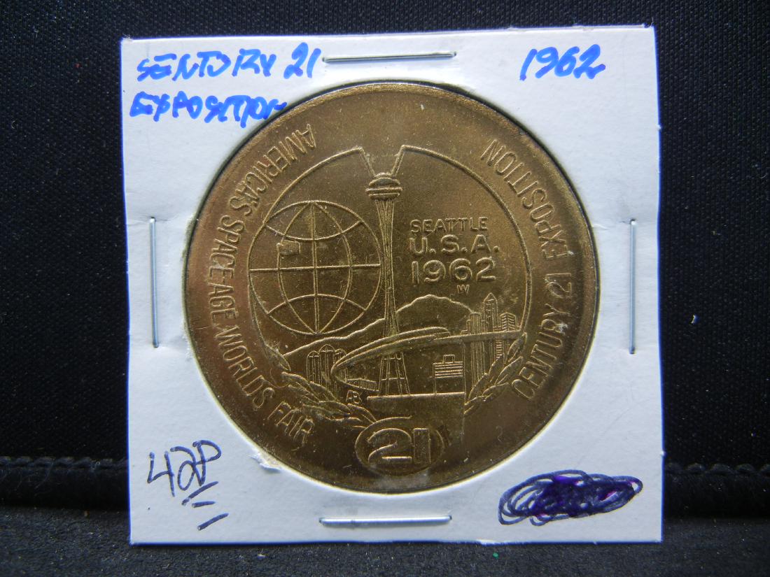 1962 America's Space-age Worlds Fair Century #21 (1 of 3)