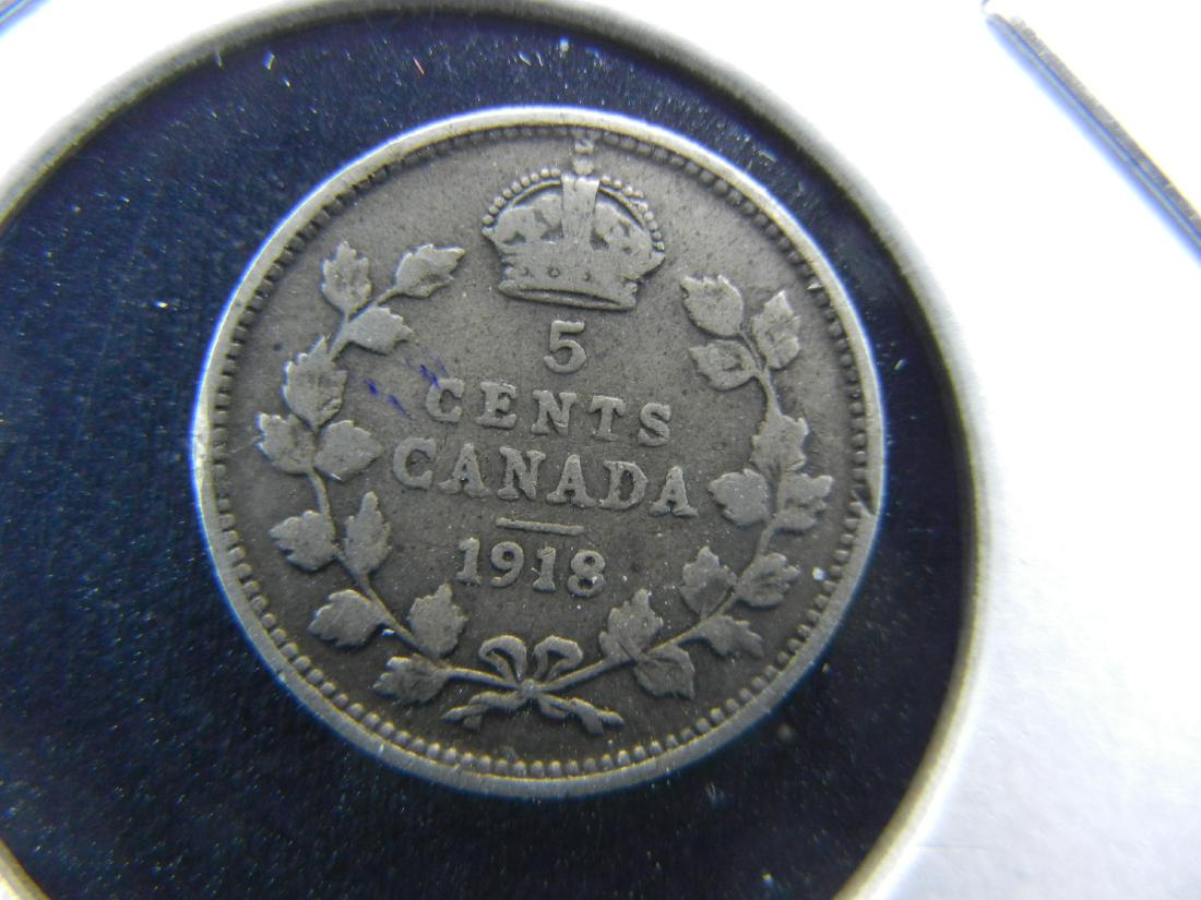 1918 Canada 5 Cent Piece (1 of 3)