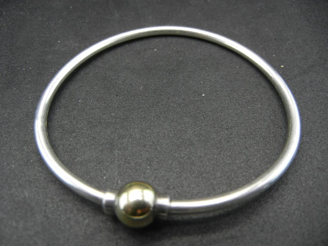 Screw together Sterling/Gold Bracelet. (1 of 3)
