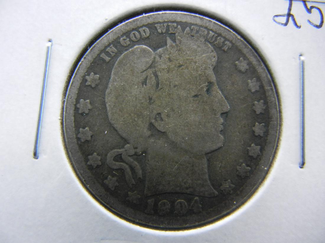 1904-O Barber Quarter (1 of 3)