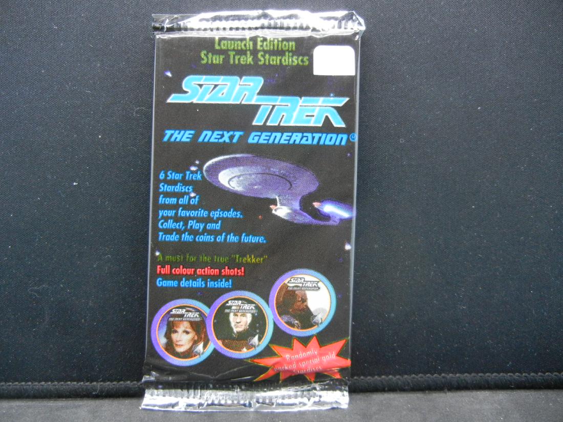 STAR TREK THE NEXT GENERATION, 6 STARDISCS PER PACK, (1 of 2)