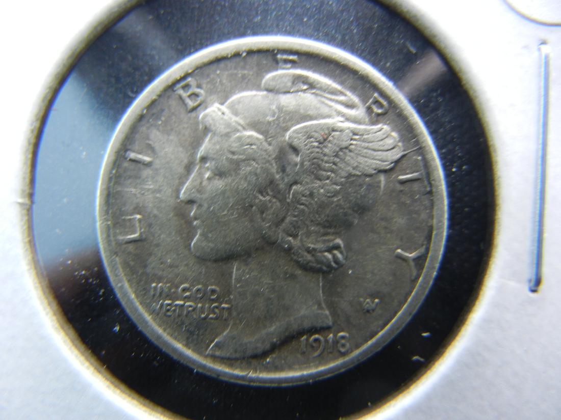 1918-D Mercury Dime (1 of 3)