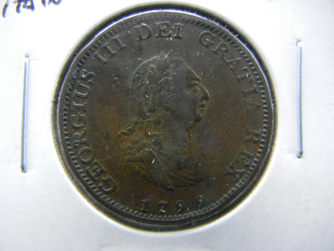 1799 Great Britain Farthing (1 of 3)