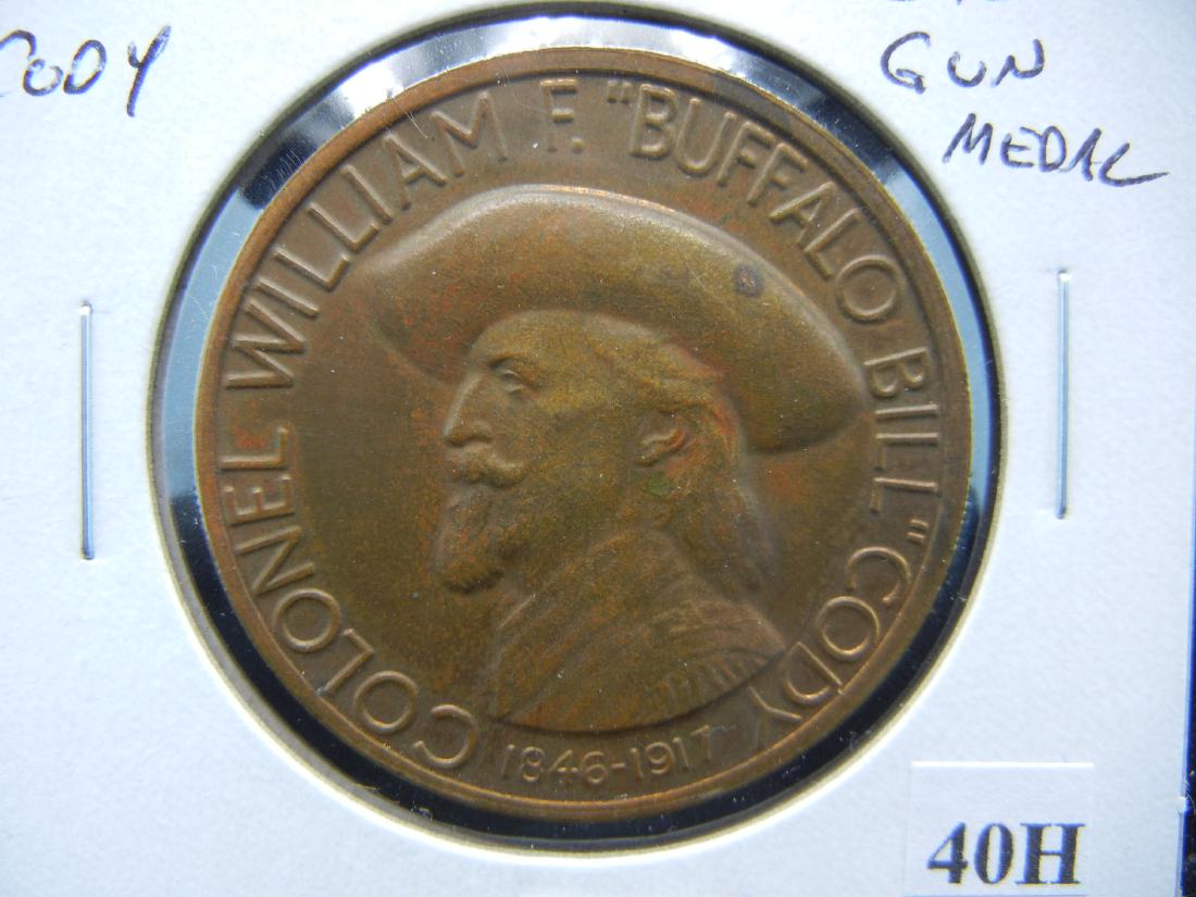 "Buffalo Bill" Cody. Daisy BB Gun Medal. 1970: "Buffalo Bill" Cody. Daisy BB Gun Medal. 1970