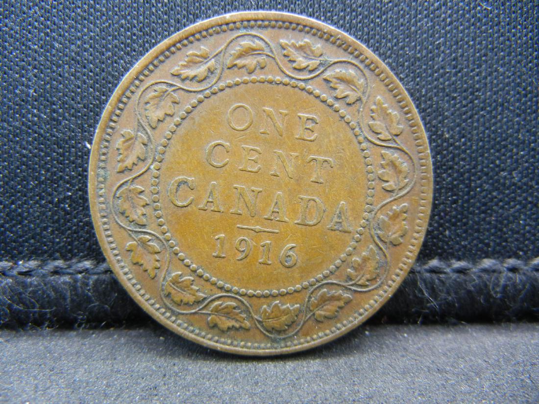 1916 Canadian George V Large Cent.: 1916 Canadian George V Large Cent.
