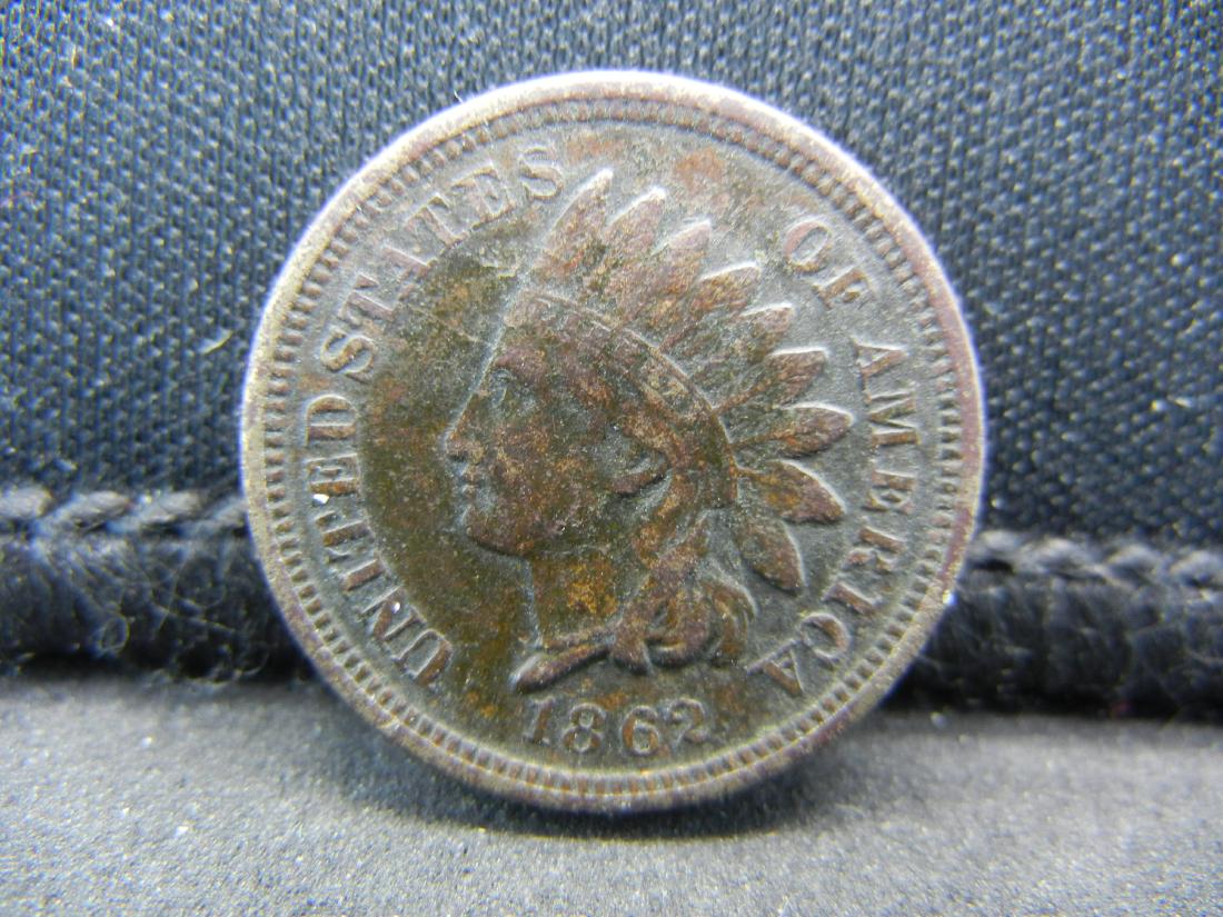 1862 Copper Nickel Indian Head Cent. (1 of 2)