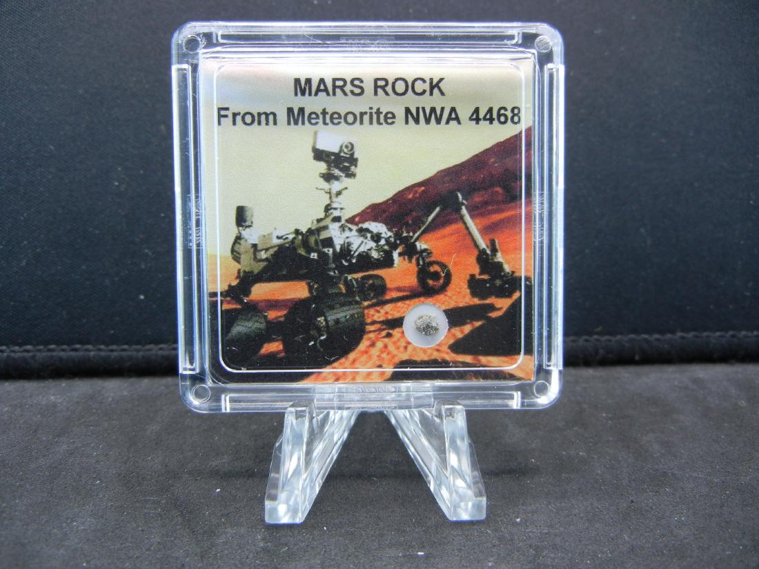 MARS ROCK, "MARTIAN METERORITE/NWA 4468", DISCOVERED IN (1 of 5)