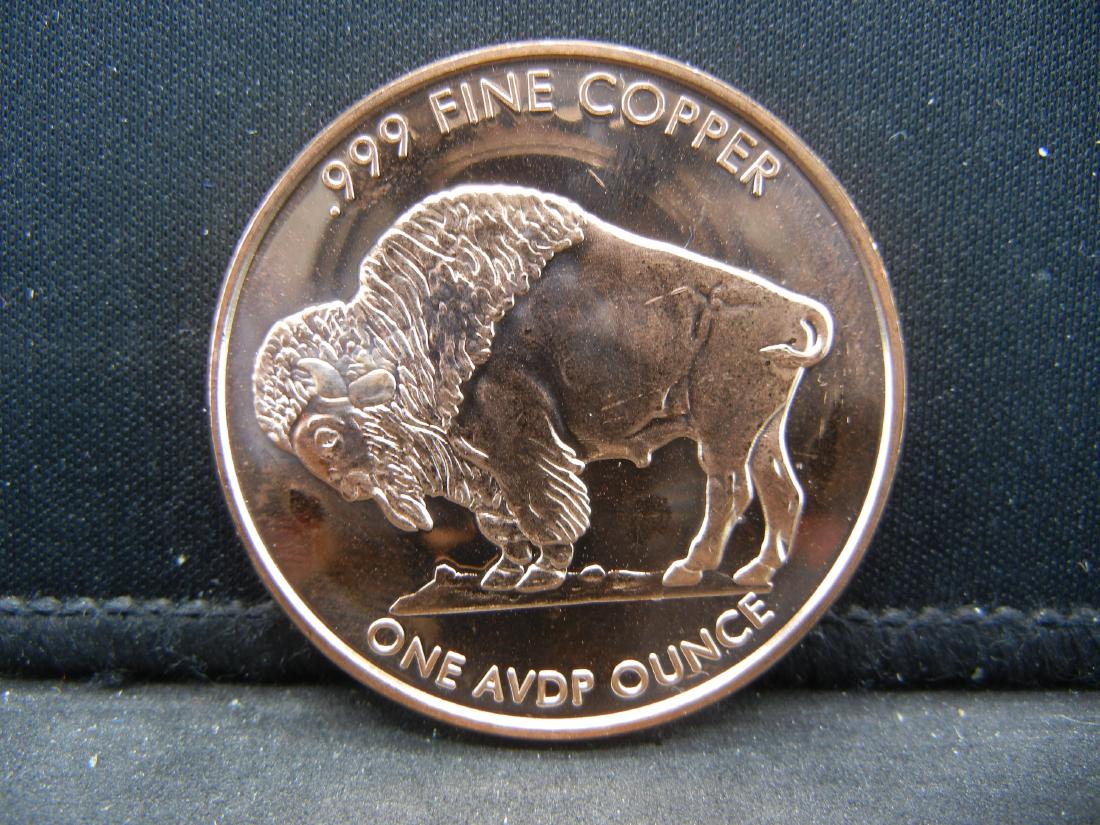 Buffalo Copper .999 Fine (1 of 2)