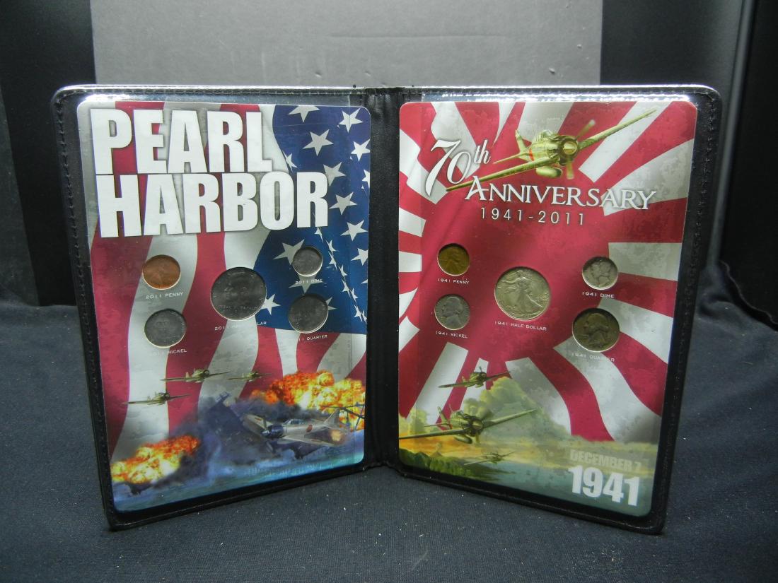 70th Year of Pearl Harbor Coin Set Collection. 1941 and (1 of 5)