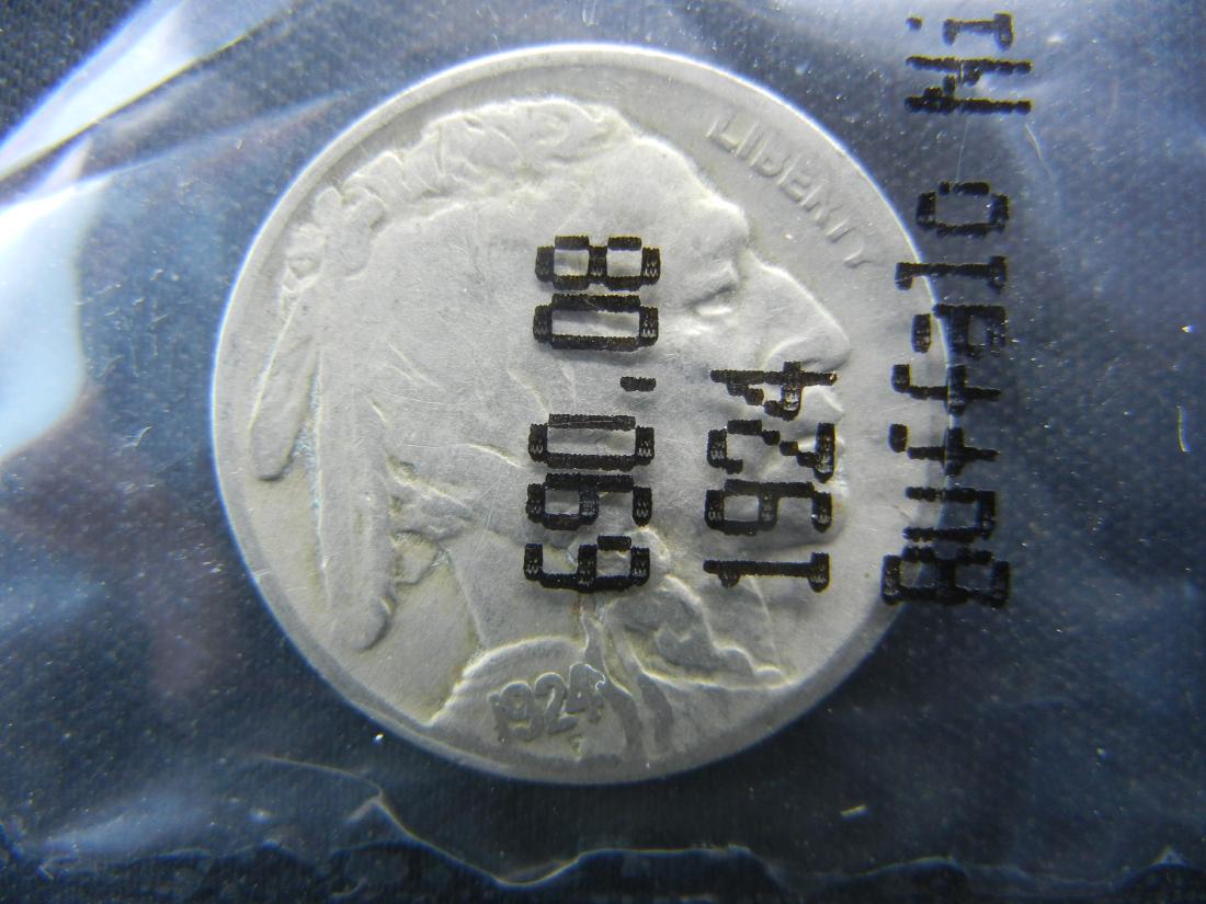 1924 Buffalo Nickel Graded Very Good by Littleton Coin (1 of 3)