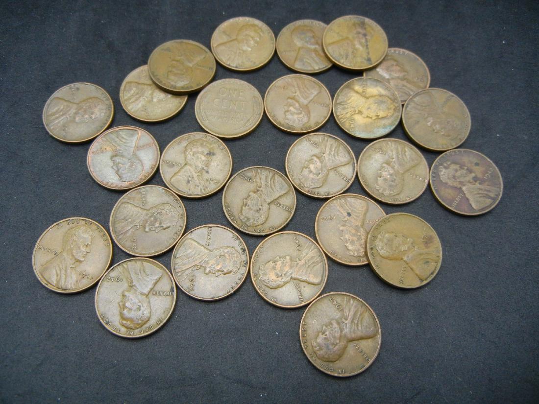 25 Lincoln Wheat Cents: 25 Lincoln Wheat Cents