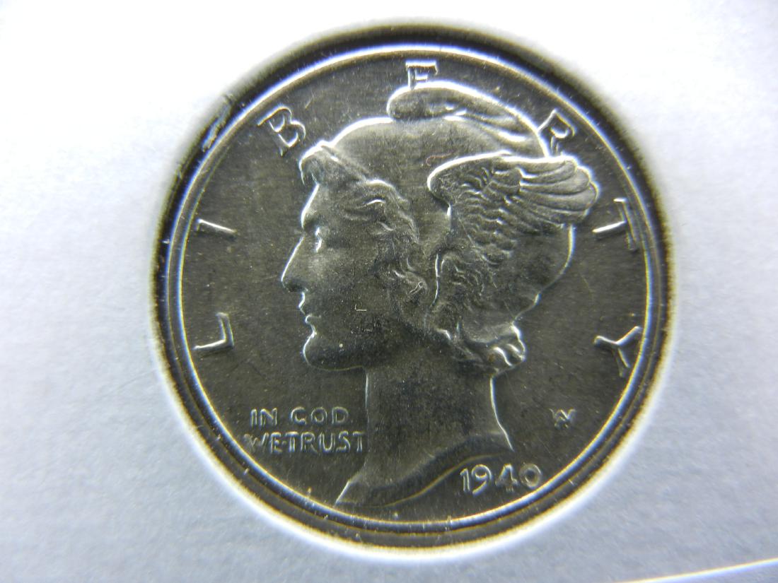 1940 Mercury Dime Choice BU (1 of 3)