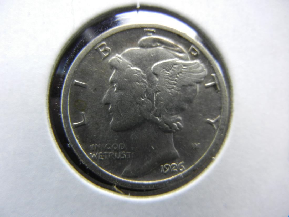 1926 Mercury Dime Very Fine (1 of 3)