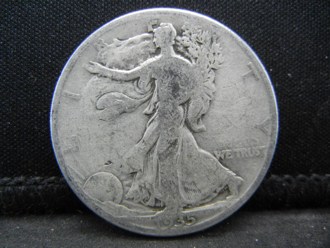 1935 SILVER (90%) LIBERTY, (ONLY 9.1 MILL MINTED), 84: 1935 SILVER (90%) LIBERTY, (ONLY 9.1 MILL MINTED), 84 YRS OLD!