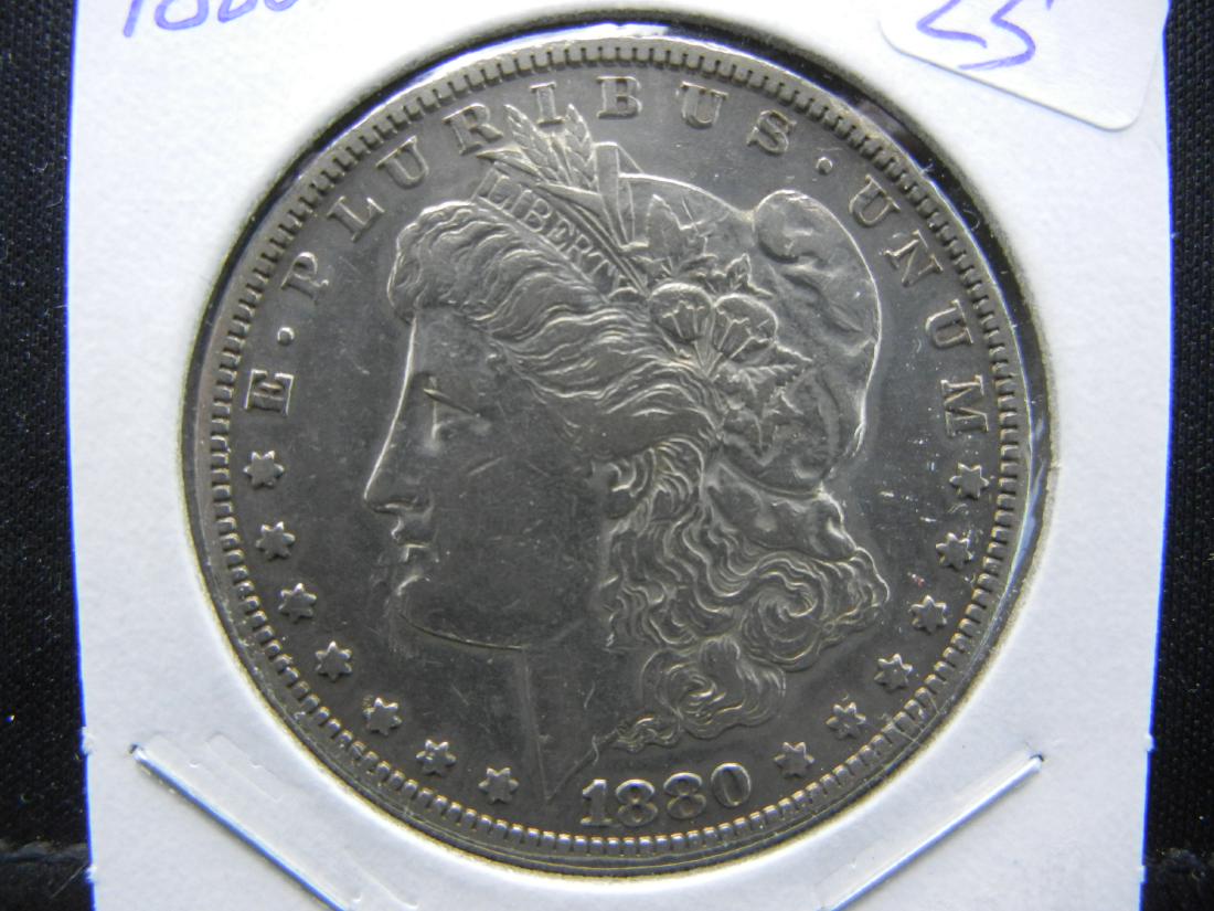 1880-CC Morgan Dollar.   One of the KEY CCs. (1 of 3)