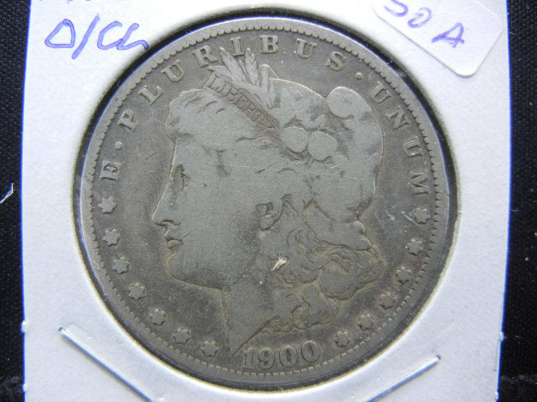 1900-O/CC Morgan Dollar.   Original VG. (1 of 3)