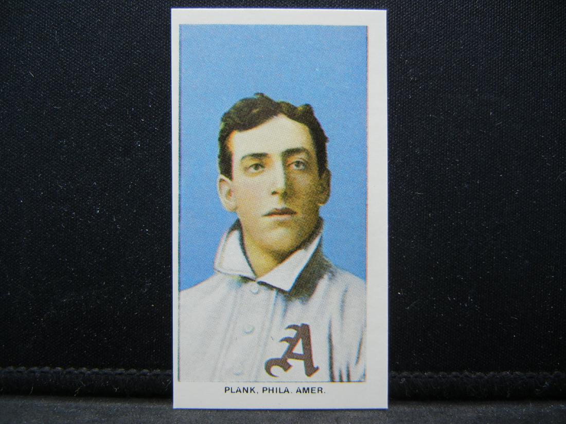1910 "EDDIE PLANK" BASEBALL CARD, BORN 1875/PLAYED FOR (1 of 2)