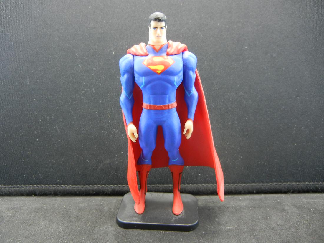 "SUPERMAN" FIGURINE, SOLID PLASTIC/RUBBER, DC COMICS,: "SUPERMAN" FIGURINE, SOLID PLASTIC/RUBBER, DC COMICS, GREAT GIFT FOR A CHILD/GRANDCHILD!