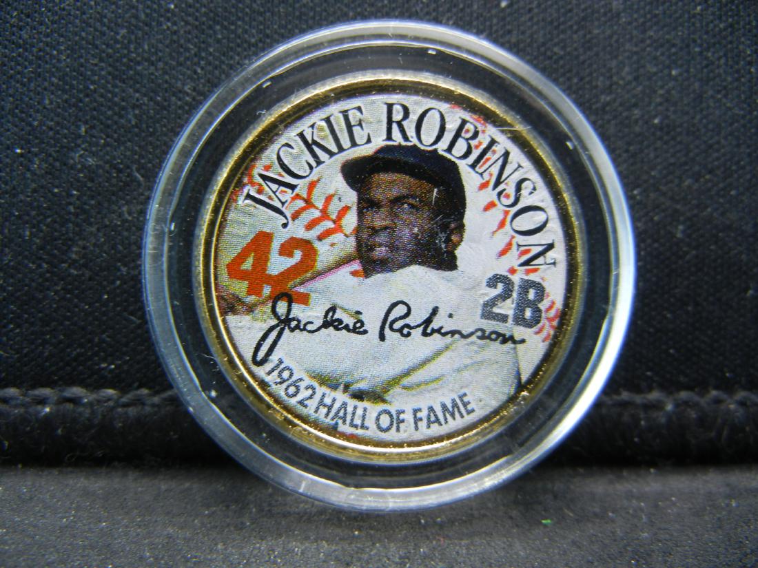 (BASEBALL LEGEND/JACKIE ROBINSON-HALL OF FAME 1962), (1 of 3)