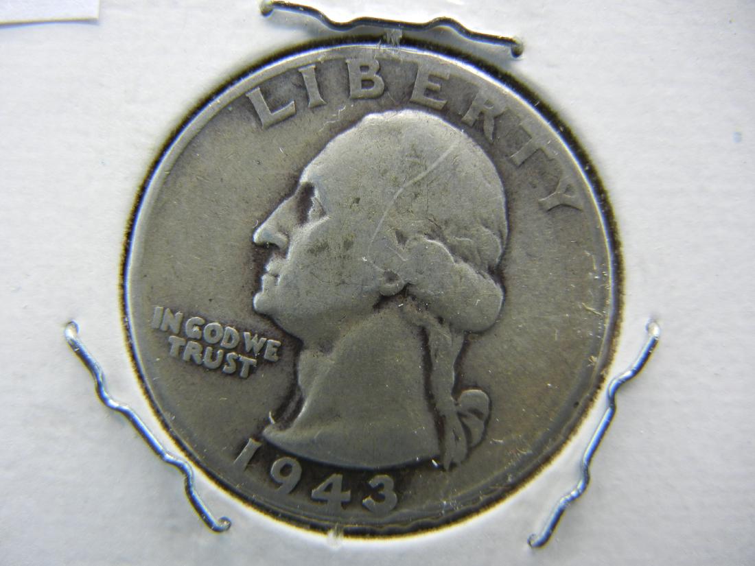 1943 Washington Quarter (1 of 3)