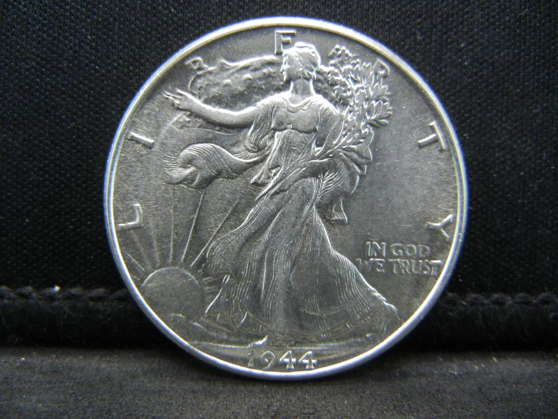 1944 SILVER (90%) LIBERTY HALF/UNCIRCULATED (LOOKS MS (1 of 2)