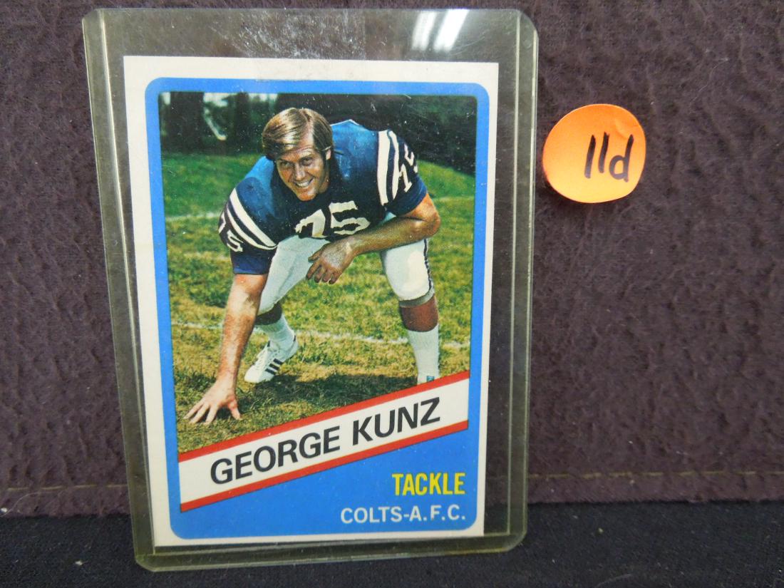 1976 Topps #7 George Kinz: 1976 Topps #7 George Kinz