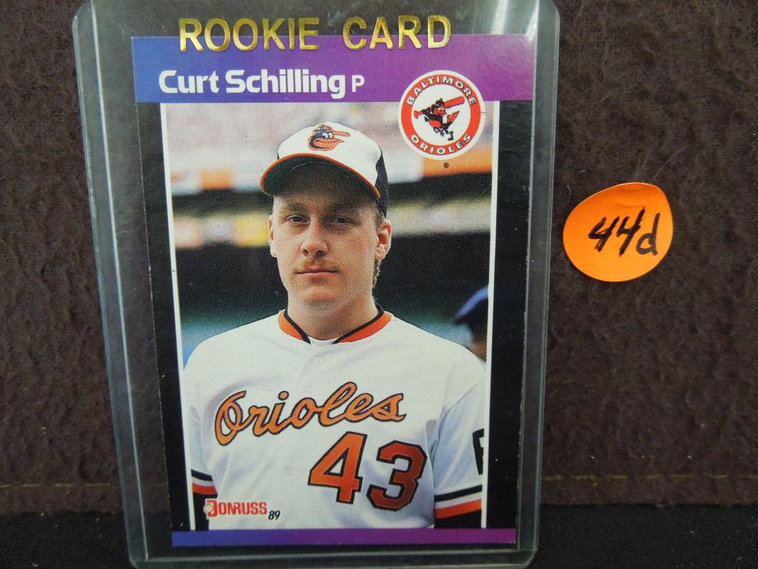 1989 Donruss Curt Schilling Rookie Card (1 of 2)